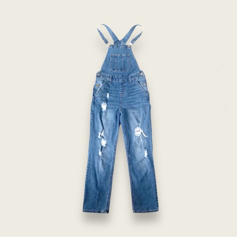 No Boudaries Overall Jeans 3-5 Junior New